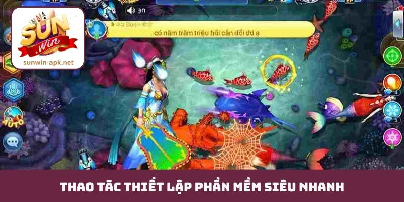 Tool Hack Bắn Cá - Cơ Chế Tự Động Ngắm Và Xả Đạn Vào Boss Thao tác thiết lập phần mềm siêu nhanh